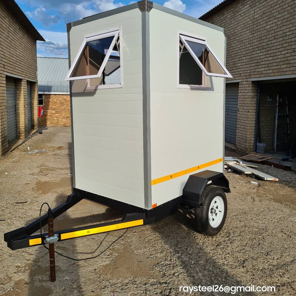Compact custom trailer build at Ray SteelWorks Design